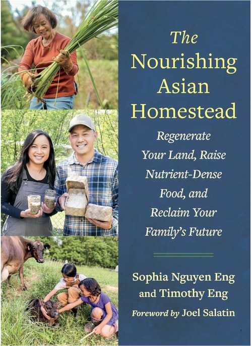 The Nourishing Asian Homestead book cover